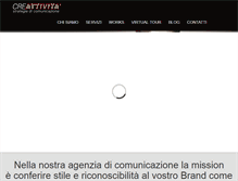 Tablet Screenshot of creattivita.net